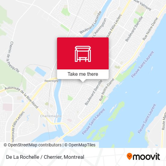 De La Rochelle / Cherrier map