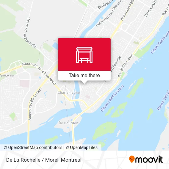 De La Rochelle / Morel map