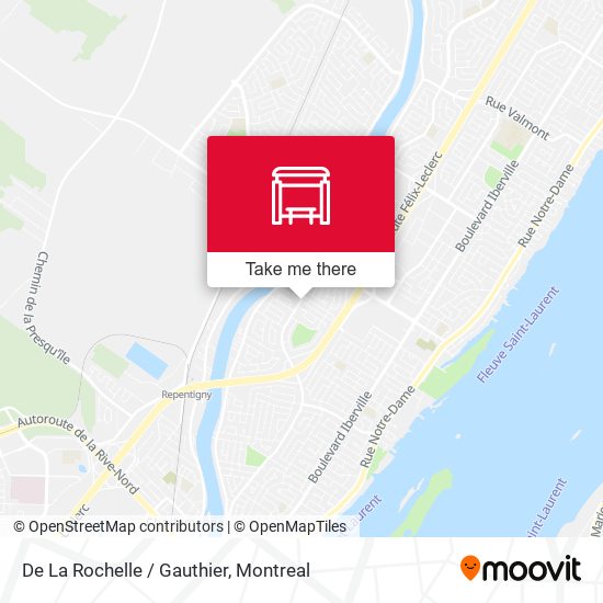De La Rochelle / Gauthier map