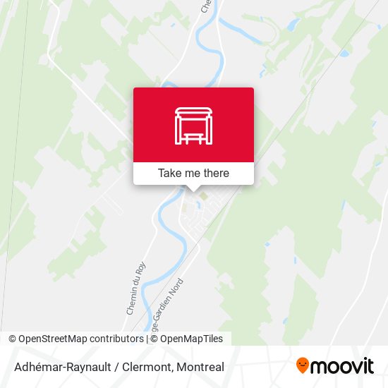 Adhémar-Raynault / Clermont map