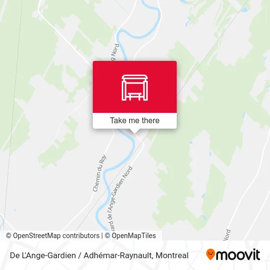 De L'Ange-Gardien / Adhémar-Raynault map