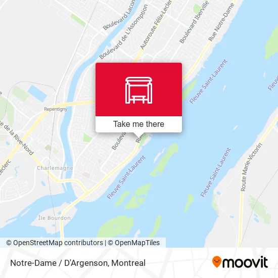Notre-Dame / D'Argenson map