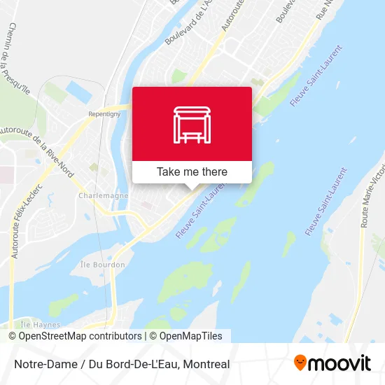 Notre-Dame / Du Bord-De-L'Eau map