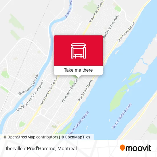 Iberville / Prud'Homme map