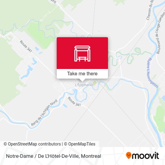 Notre-Dame / De L'Hôtel-De-Ville map