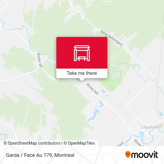 Garda / Face Au 779 map