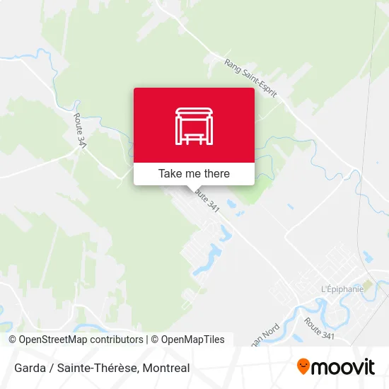 Garda / Sainte-Thérèse map