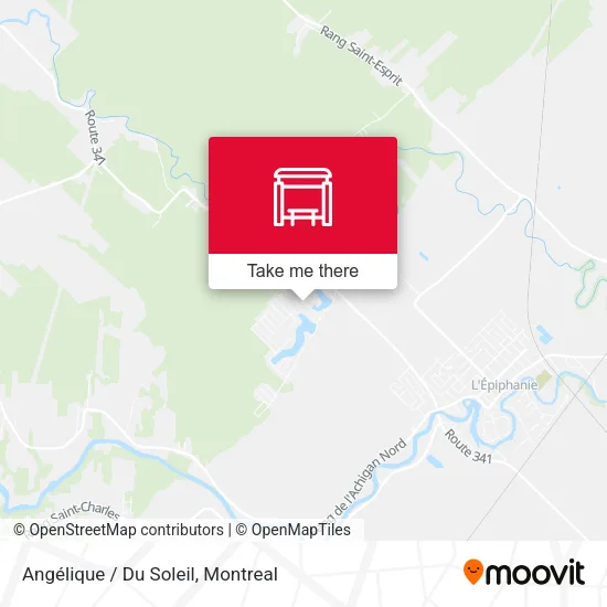 Angélique / Du Soleil map