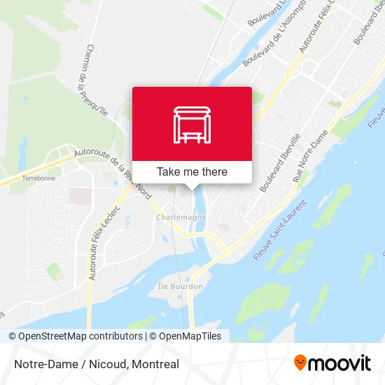 Notre-Dame / Nicoud map