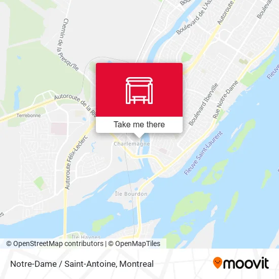 Notre-Dame / Saint-Antoine map