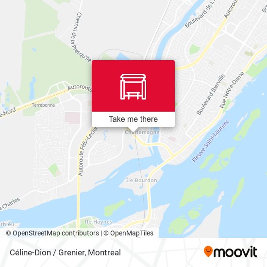 Céline-Dion / Grenier map