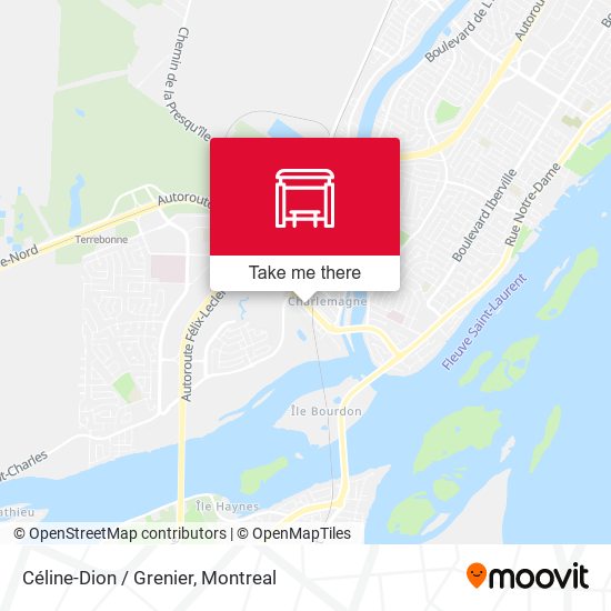 Céline-Dion / Grenier map