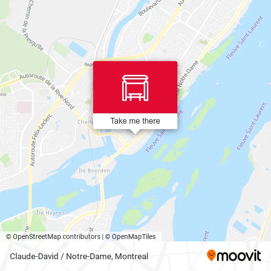 Claude-David / Notre-Dame map