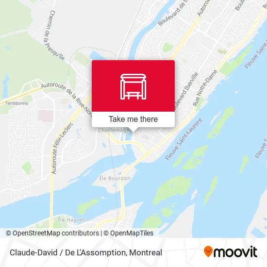 Claude-David / De L'Assomption map