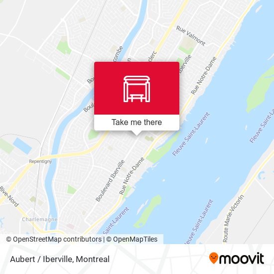 Aubert / Iberville map