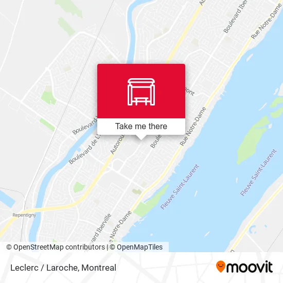 Leclerc / Laroche map