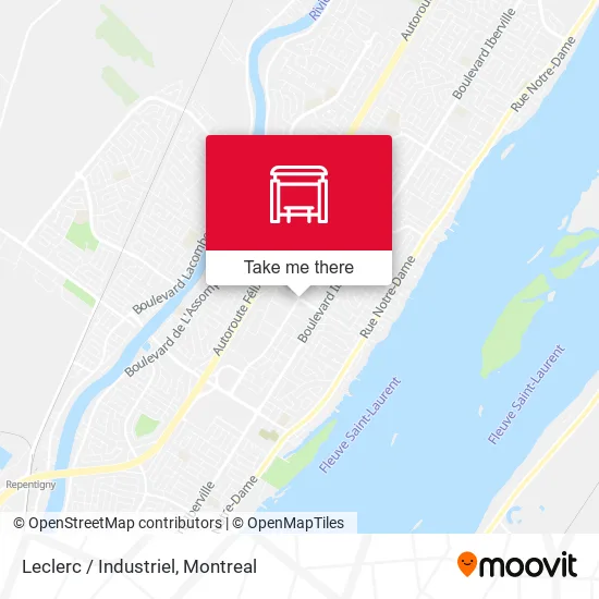 Leclerc / Industriel map