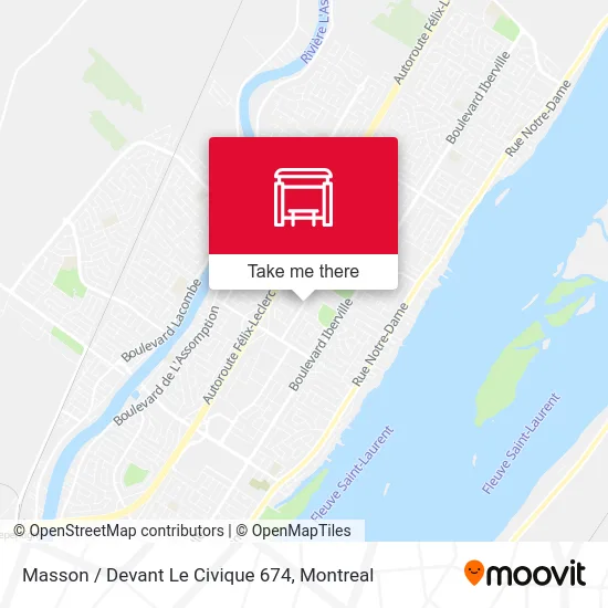 Masson / Devant Le Civique 674 map