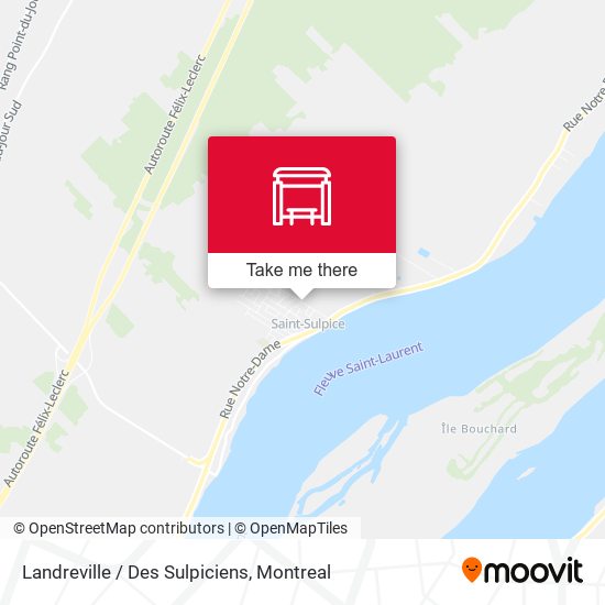 Landreville / Des Sulpiciens map