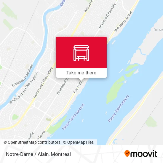Notre-Dame / Alain map