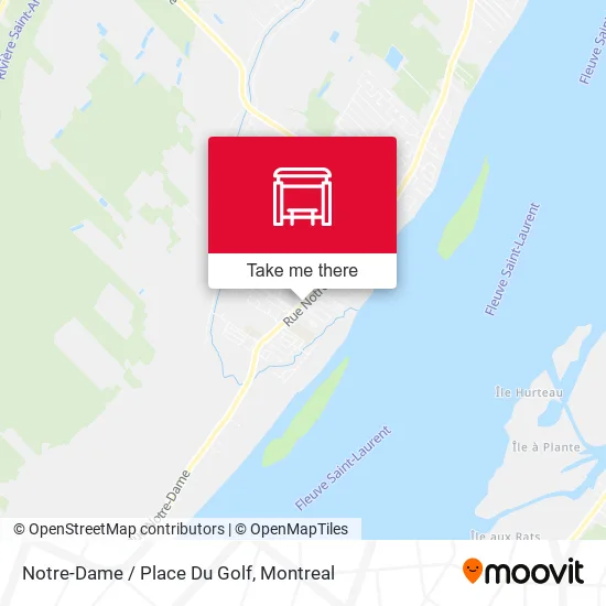 Notre-Dame / Place Du Golf map