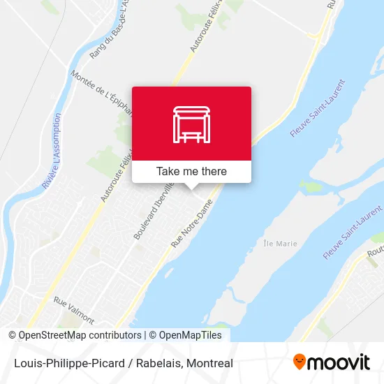 Louis-Philippe-Picard / Rabelais map