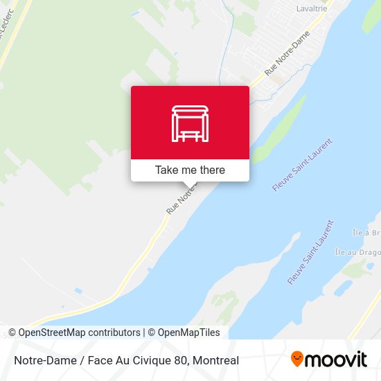 Notre-Dame / Face Au Civique 80 map