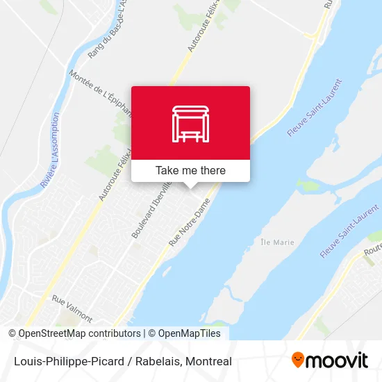 Louis-Philippe-Picard / Rabelais map