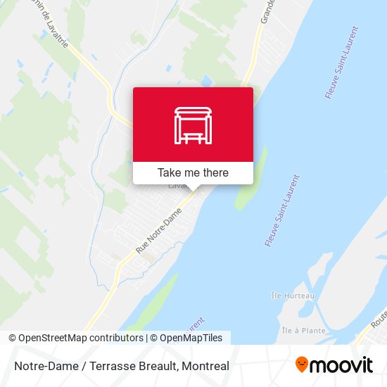 Notre-Dame  / Terrasse Breault map