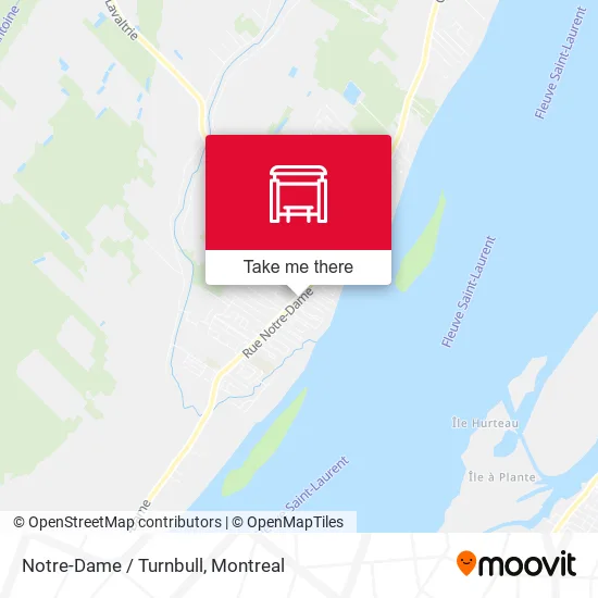 Notre-Dame / Turnbull map