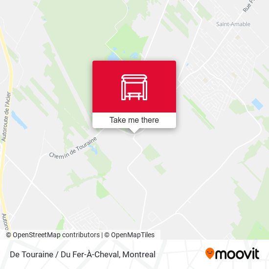 De Touraine / Du Fer-À-Cheval map