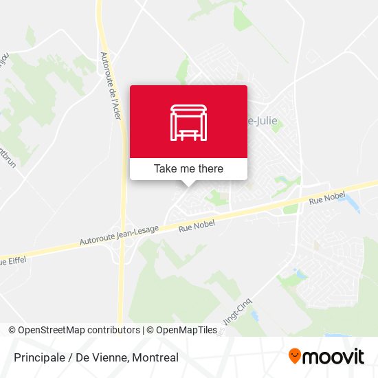 Principale / De Vienne map