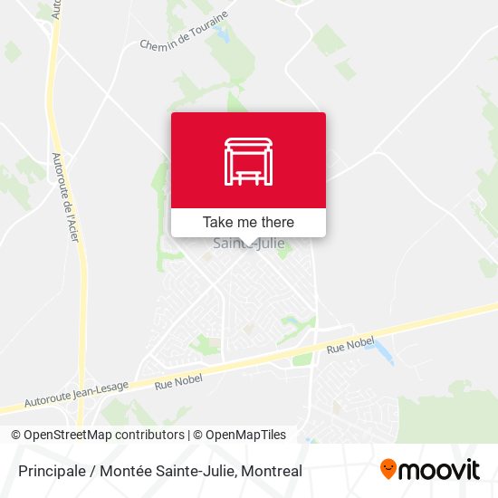 Principale / Montée Sainte-Julie map