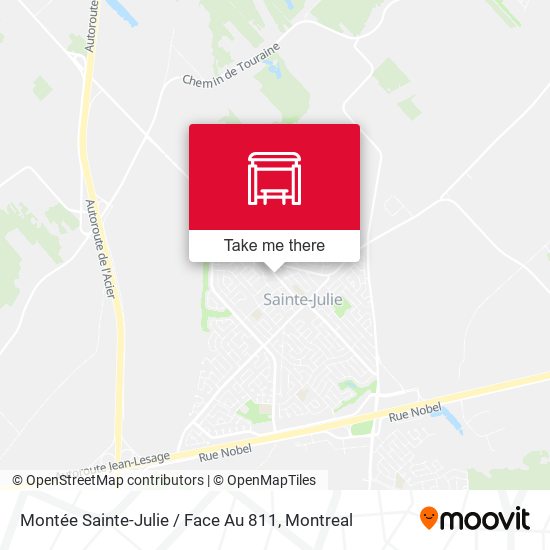 Montée Sainte-Julie / Face Au 811 map