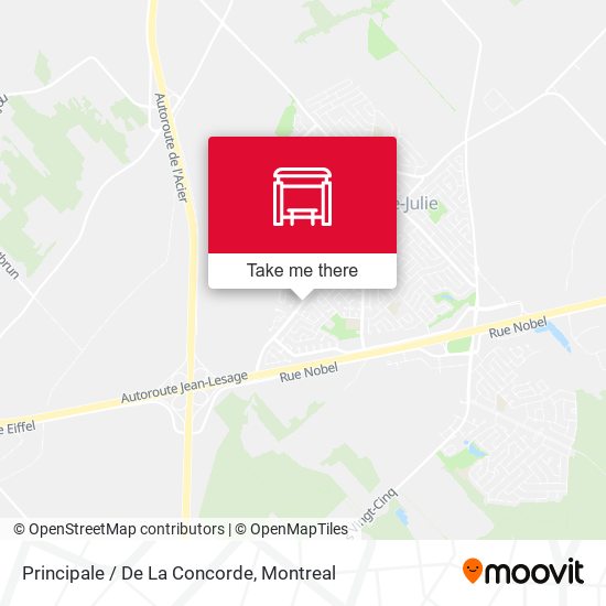 Principale / De La Concorde map