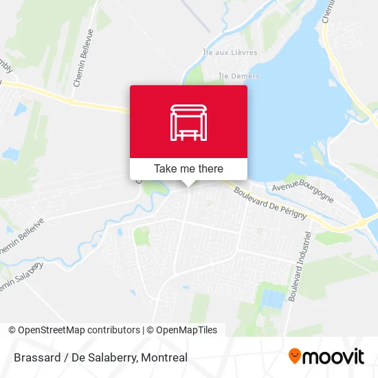 Brassard / De Salaberry map