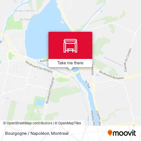 Bourgogne / Napoléon map
