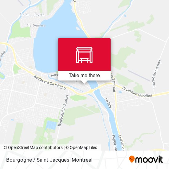 Bourgogne / Saint-Jacques map