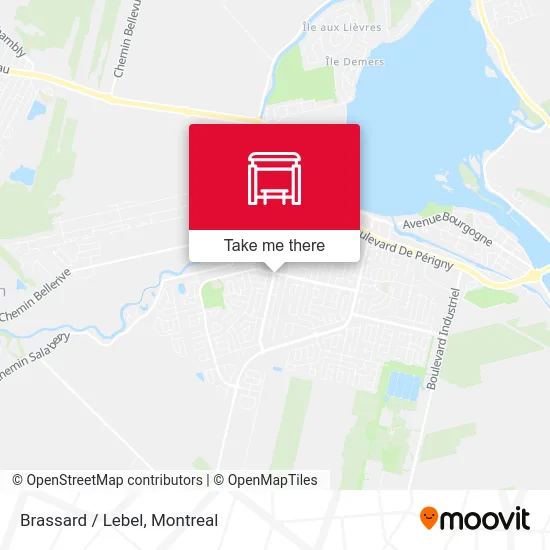 Brassard / Lebel map