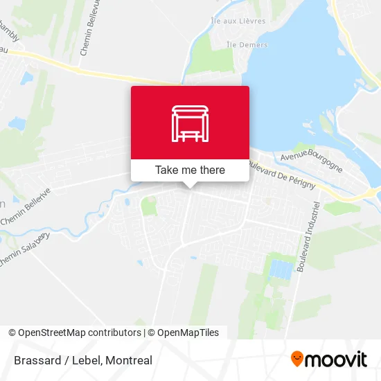 Brassard / Lebel map