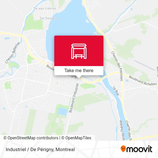 Industriel / De Périgny map