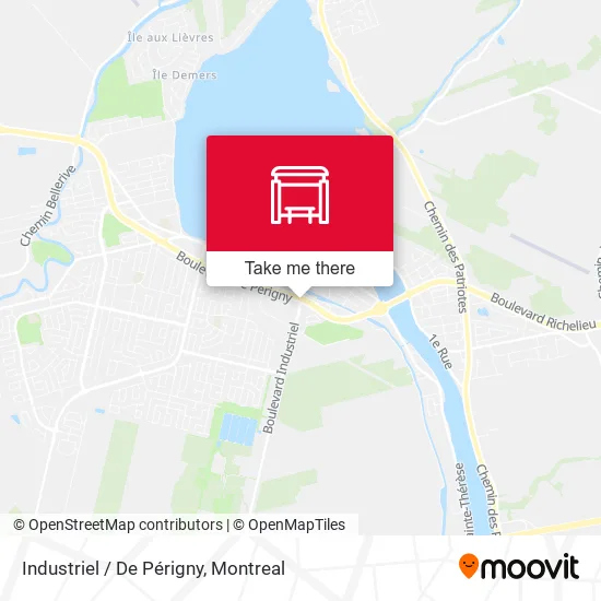 Industriel / De Périgny map