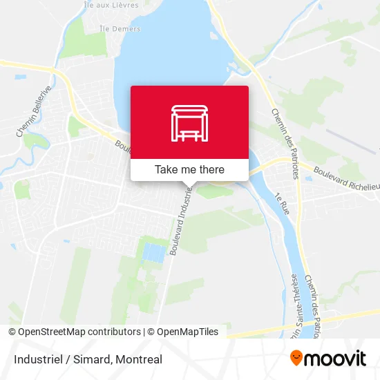 Industriel / Simard map