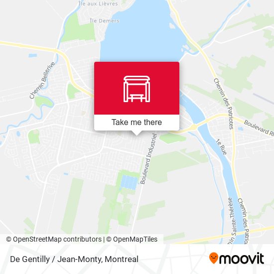 De Gentilly / Jean-Monty map