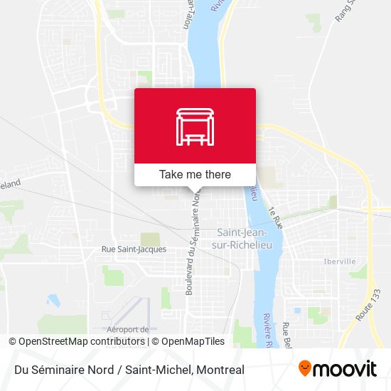 Du Séminaire Nord / Saint-Michel map