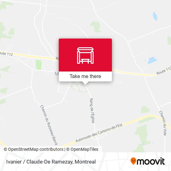 Ivanier / Claude-De Ramezay map