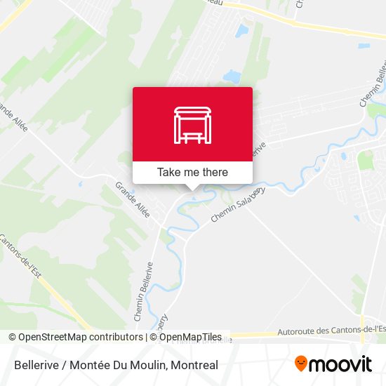 Bellerive / Montée Du Moulin map