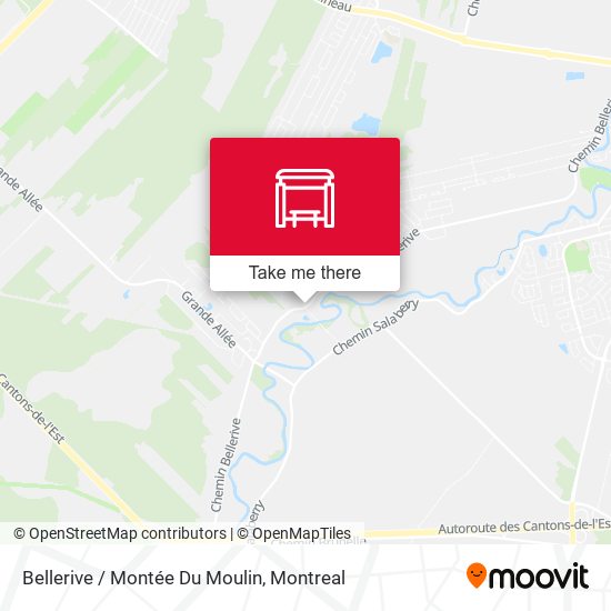 Bellerive / Montée Du Moulin map