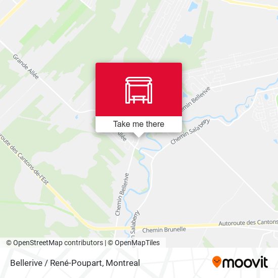 Bellerive / René-Poupart map