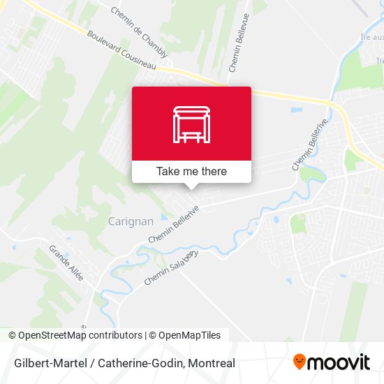 Gilbert-Martel / Catherine-Godin map